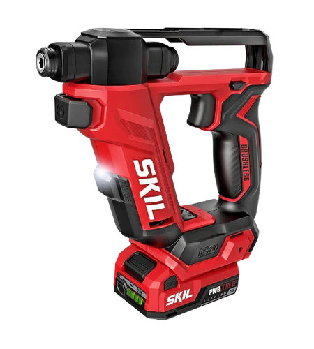 SKIL DL6300D-12 20V BL 2-in-1 Flip Drill Kit, with 20V 2.0Ah USB-C Battery, 20W PD Charger and 5PC Bit Kit