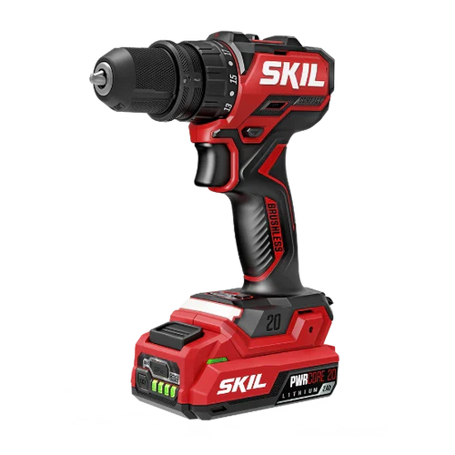 Load image into Gallery viewer, SKIL QD6293B-10 20V Installation Drill Kit with 4 Attachments, 20V 2.0Ah USB-C Battery and 45W PD Charger
