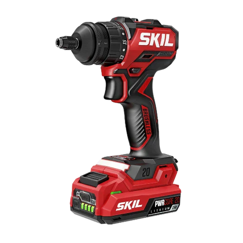 Load image into Gallery viewer, SKIL QD6293B-10 20V Installation Drill Kit with 4 Attachments, 20V 2.0Ah USB-C Battery and 45W PD Charger
