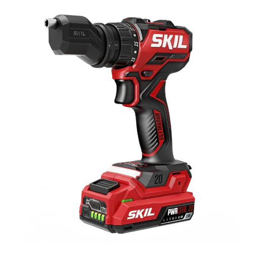 Load image into Gallery viewer, SKIL QD6293B-10 20V Installation Drill Kit with 4 Attachments, 20V 2.0Ah USB-C Battery and 45W PD Charger

