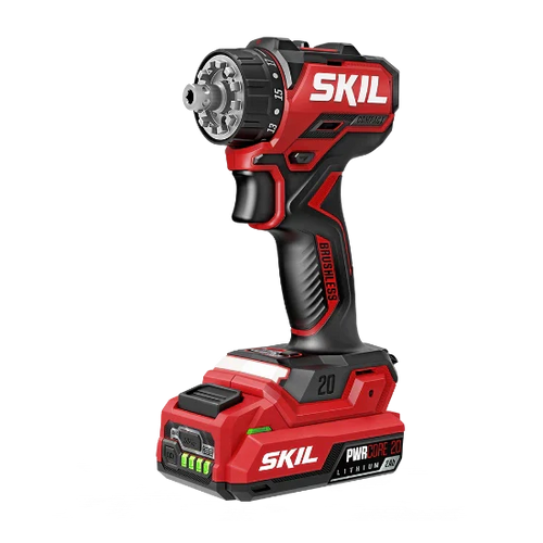 Load image into Gallery viewer, SKIL QD6293B-10 20V Installation Drill Kit with 4 Attachments, 20V 2.0Ah USB-C Battery and 45W PD Charger

