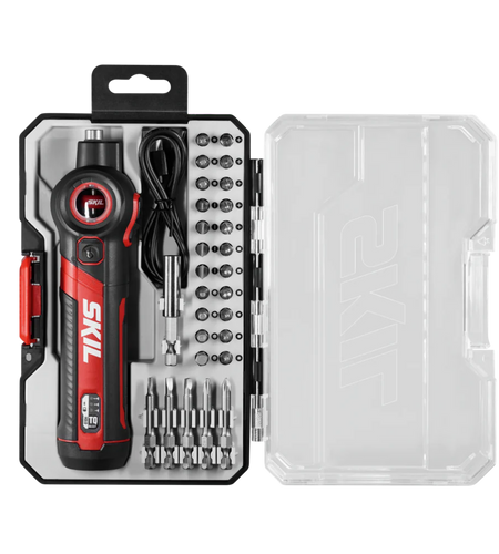 SKIL SD5619-02 Rechargeable Screwdriver w/ 28 Bits