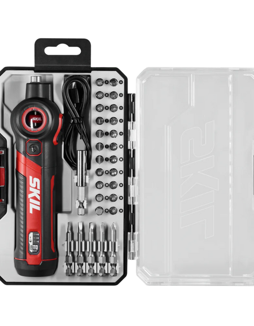 Load image into Gallery viewer, SKIL SD5619-02 Rechargeable Screwdriver w/ 28 Bits
