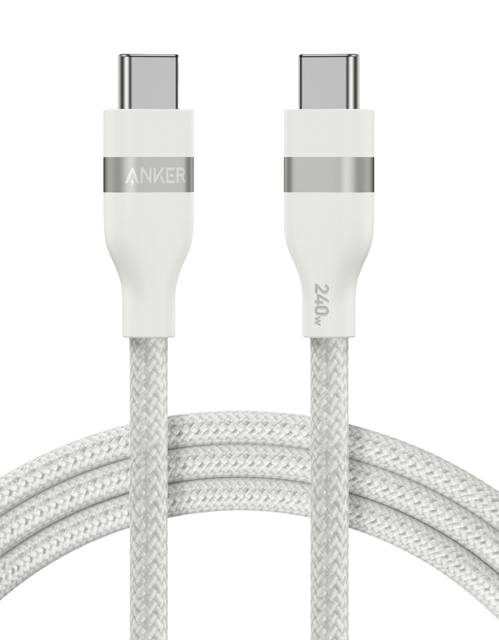 Anker USB-C to USB-C Cable (3 ft / 6 ft, 240W, Upcycled-Braided)