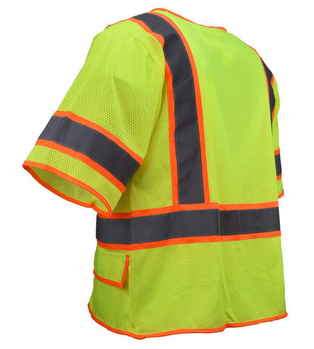 Type R Class 3 Self Extinguishing Multipurpose Surveyor Vest