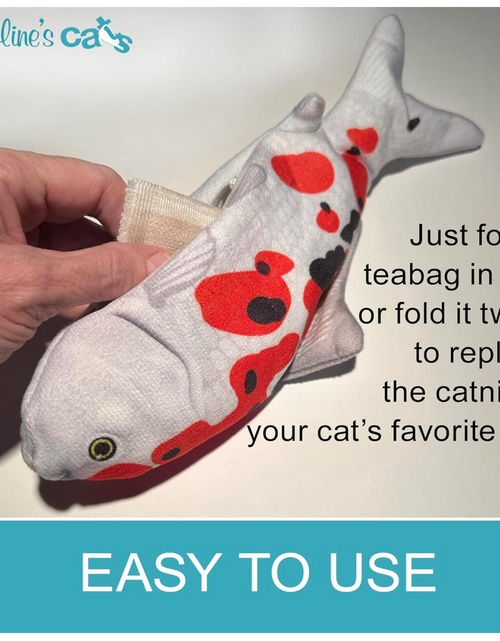 Load image into Gallery viewer, Caroline's Cats Silvervine Powder Packets for Cat Toys - Gall Fruit Refill Pouches More Potent Than Catnip Replacements for Flapping Bird, Flopping Fish, and More
