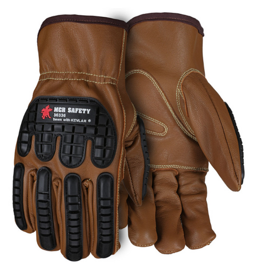 Load image into Gallery viewer, Kevlar Stitched Goat Leather Impact Gloves
