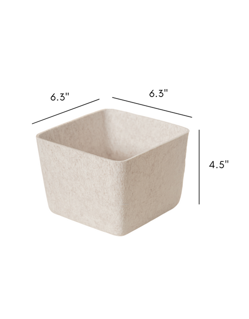 Load image into Gallery viewer, The Sculpted Bin - Petite with Lid | Set of 3
