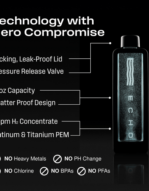 Load image into Gallery viewer, ECHO Flask Hydrogen Water Bottle
