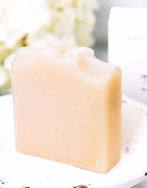 Load image into Gallery viewer, Soft + Gentle Buttermilk Soap Made for Sensitive Skin Fragrance Free Handmade Tallow and Goat Milk Soap Bar
