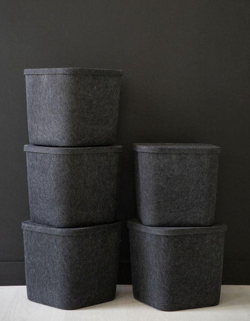 Load image into Gallery viewer, The Sculpted Bin - Original with Lid | Set of 3
