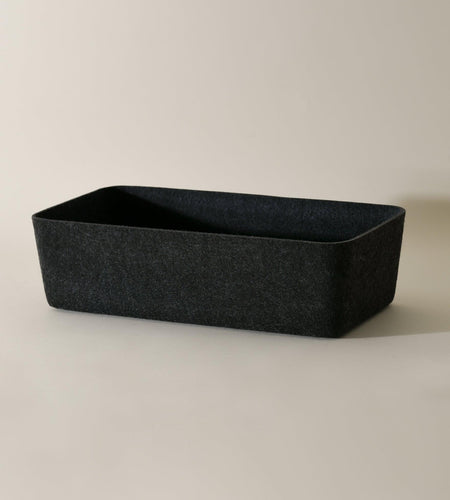 The Sculpted Bin - Long | Set of 3