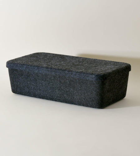 The Sculpted Bin - Long with Lid