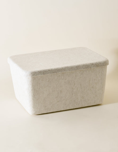 Load image into Gallery viewer, The Sculpted Bin - Wide with Lid
