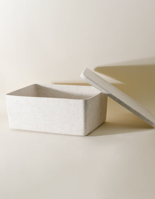 Load image into Gallery viewer, The Sculpted Bin - XL with Lid
