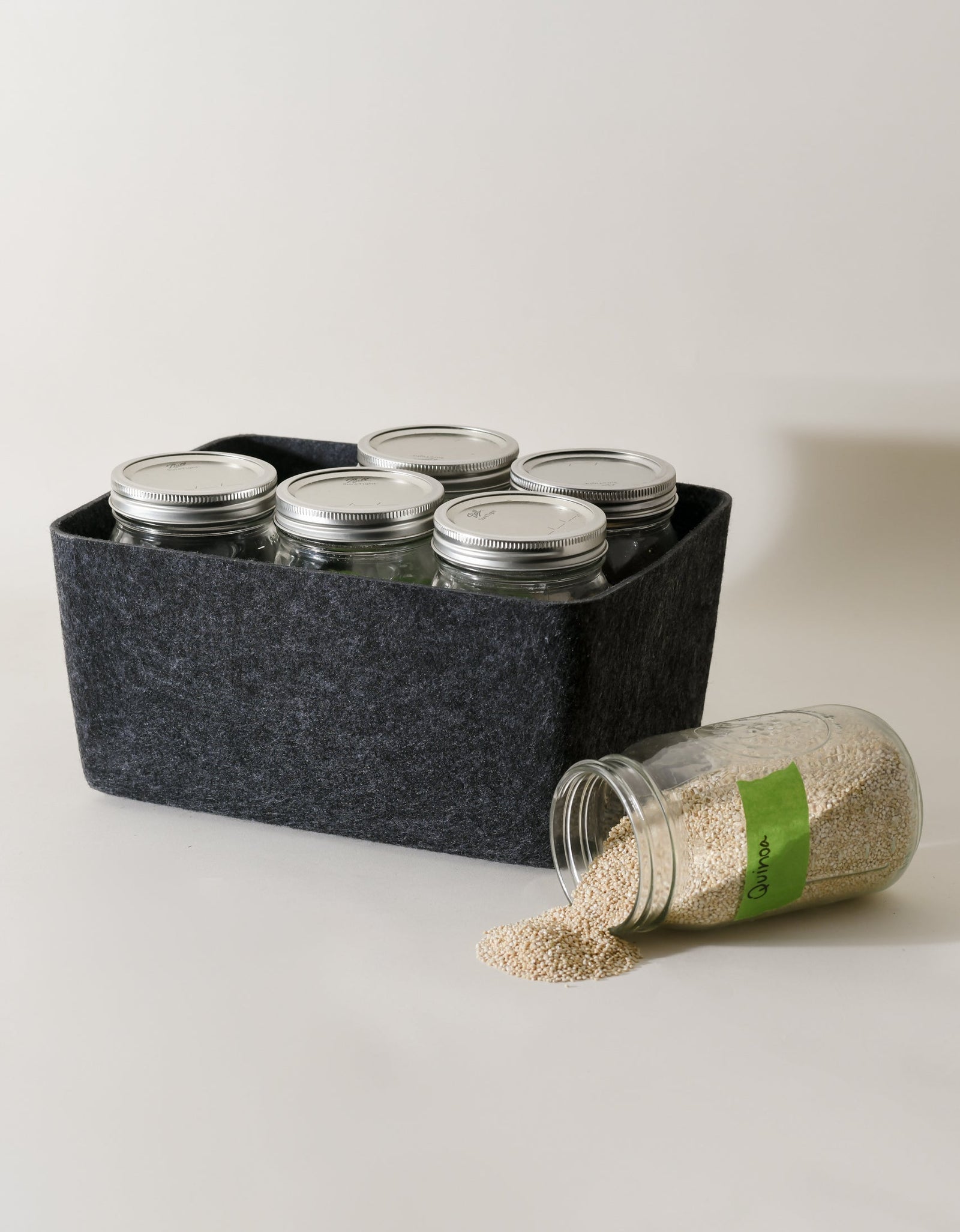 The Sculpted Bin - Wide | Set of 3