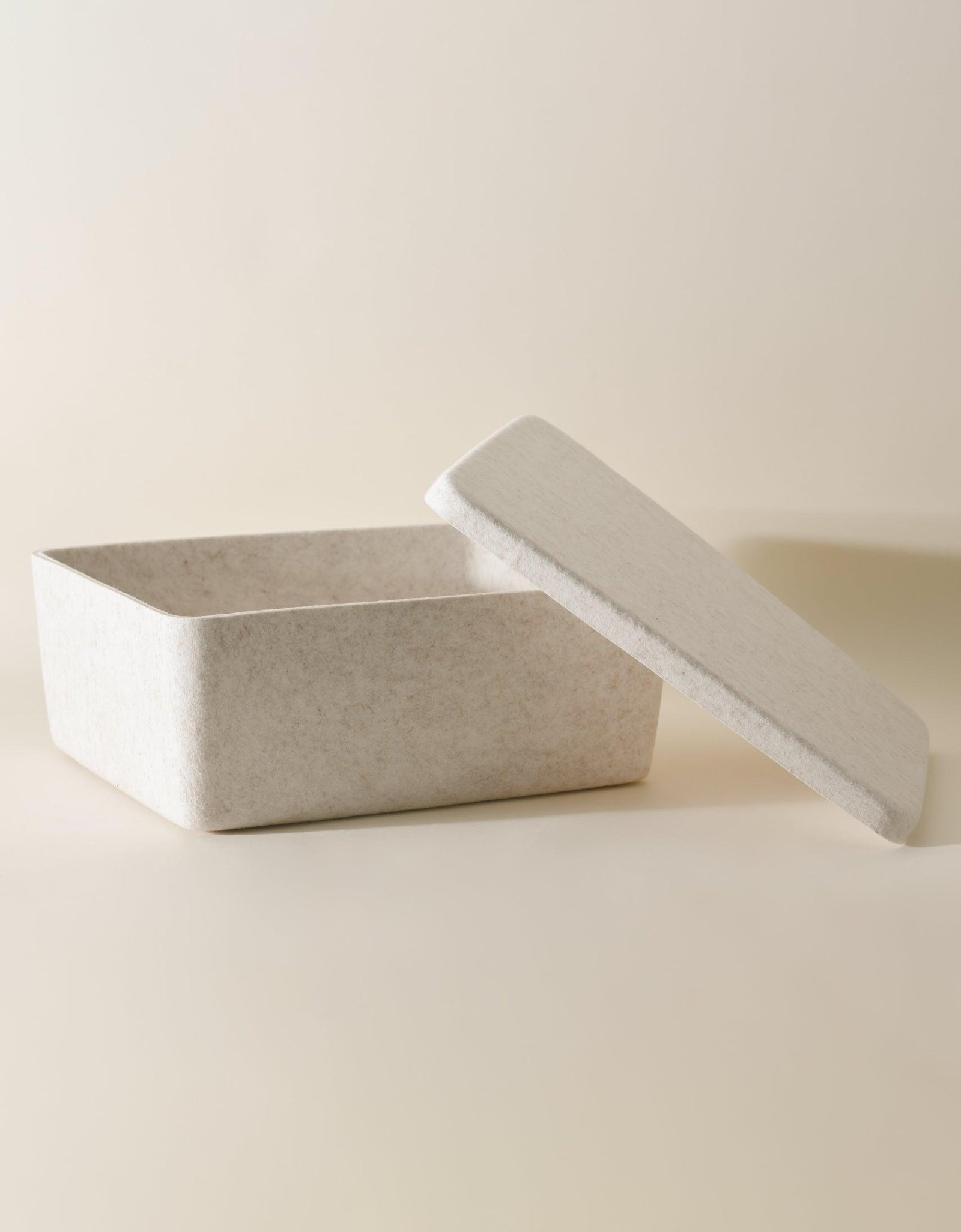 The Sculpted Bin - Large with Lid | Set of 3