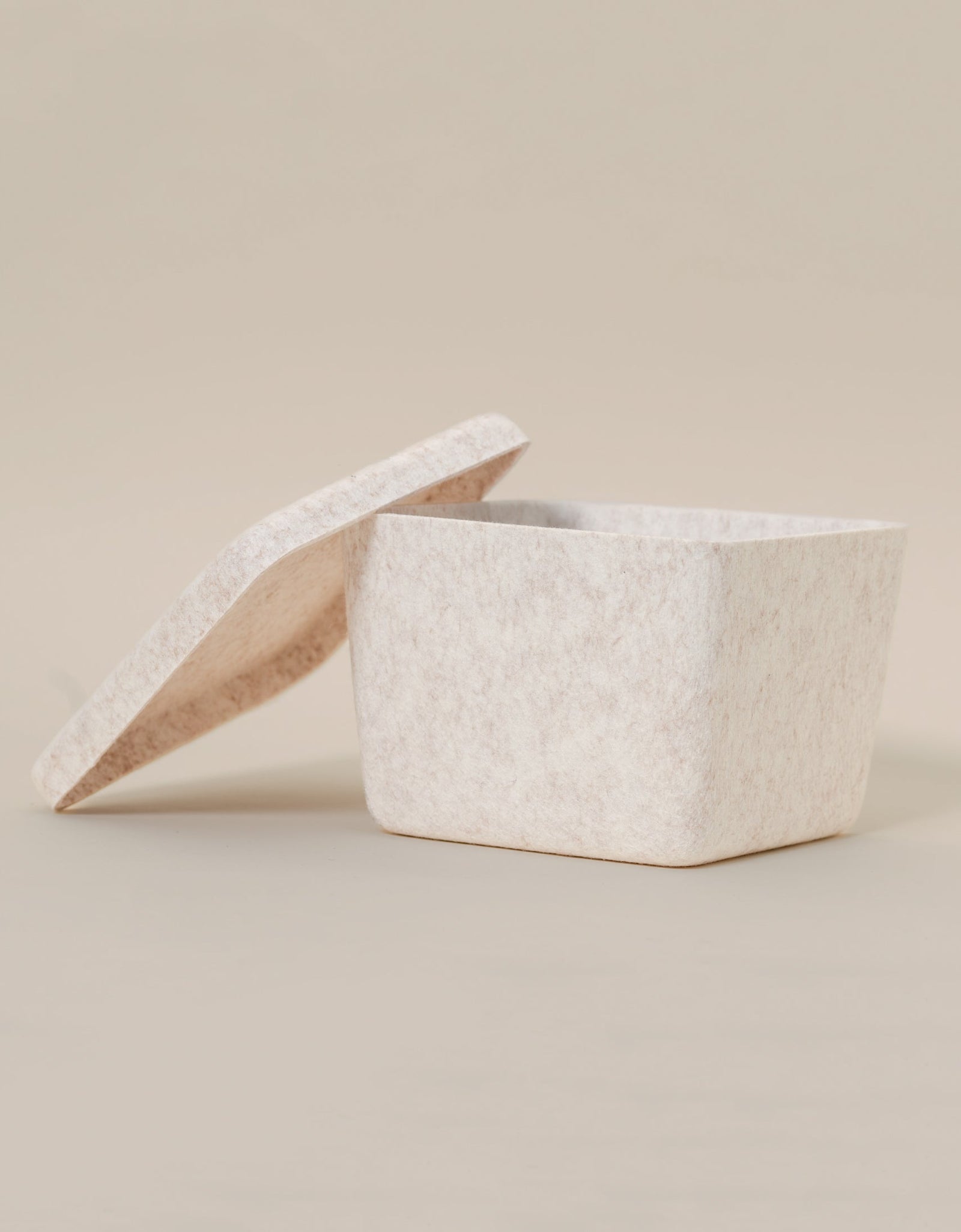 The Sculpted Bin - Petite with Lid | Set of 3