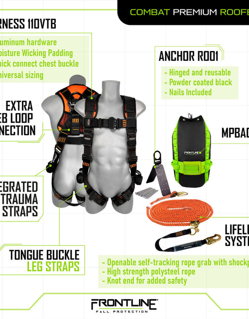 Load image into Gallery viewer, Frontline Combat Complete Roofers Kit Combat Roofer Kit
