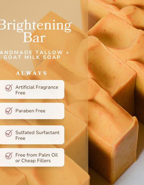 Load image into Gallery viewer, Brightening Vitamin C and Bakuchiol Soap Bar
