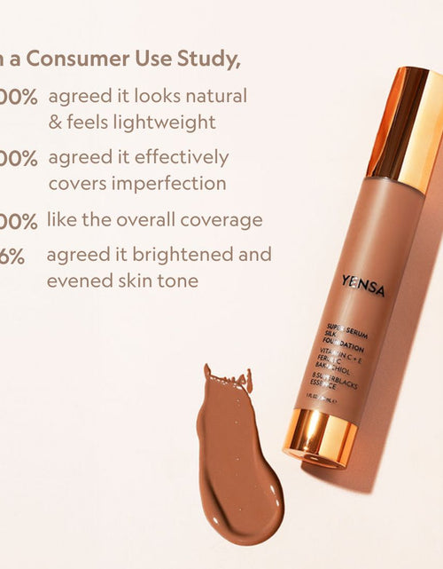 Load image into Gallery viewer, Super Serum Silk Natural Glow Hydrating Peptide Foundation for Radiant Skin
