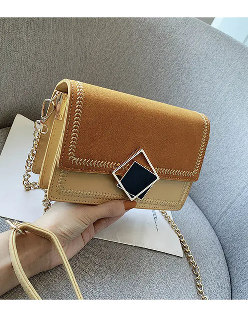 Load image into Gallery viewer, Fashionable Chain Crossbody Bag and Small Purse
