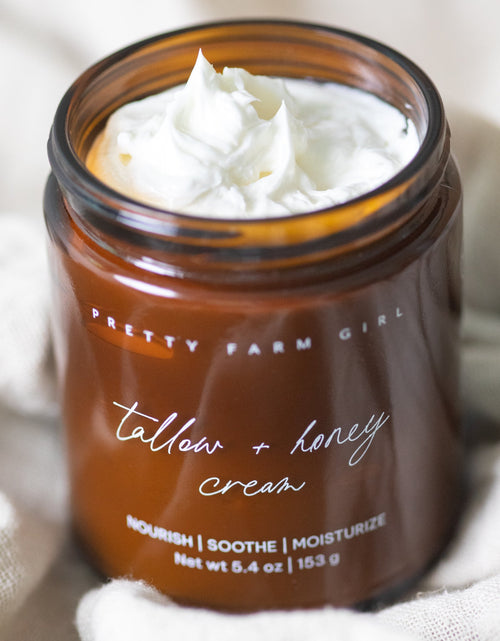Load image into Gallery viewer, Fragrance Free Tallow + Honey Cream for Sensitive Skin
