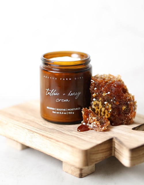 Load image into Gallery viewer, Fragrance Free Tallow + Honey Cream for Sensitive Skin
