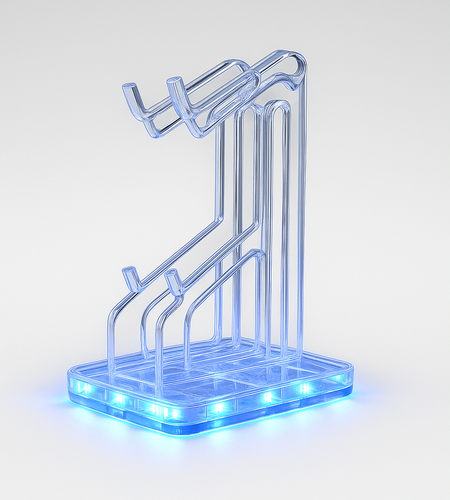 Nebula Dock - Charging Rack & Organizer w/ Glowing LED Light