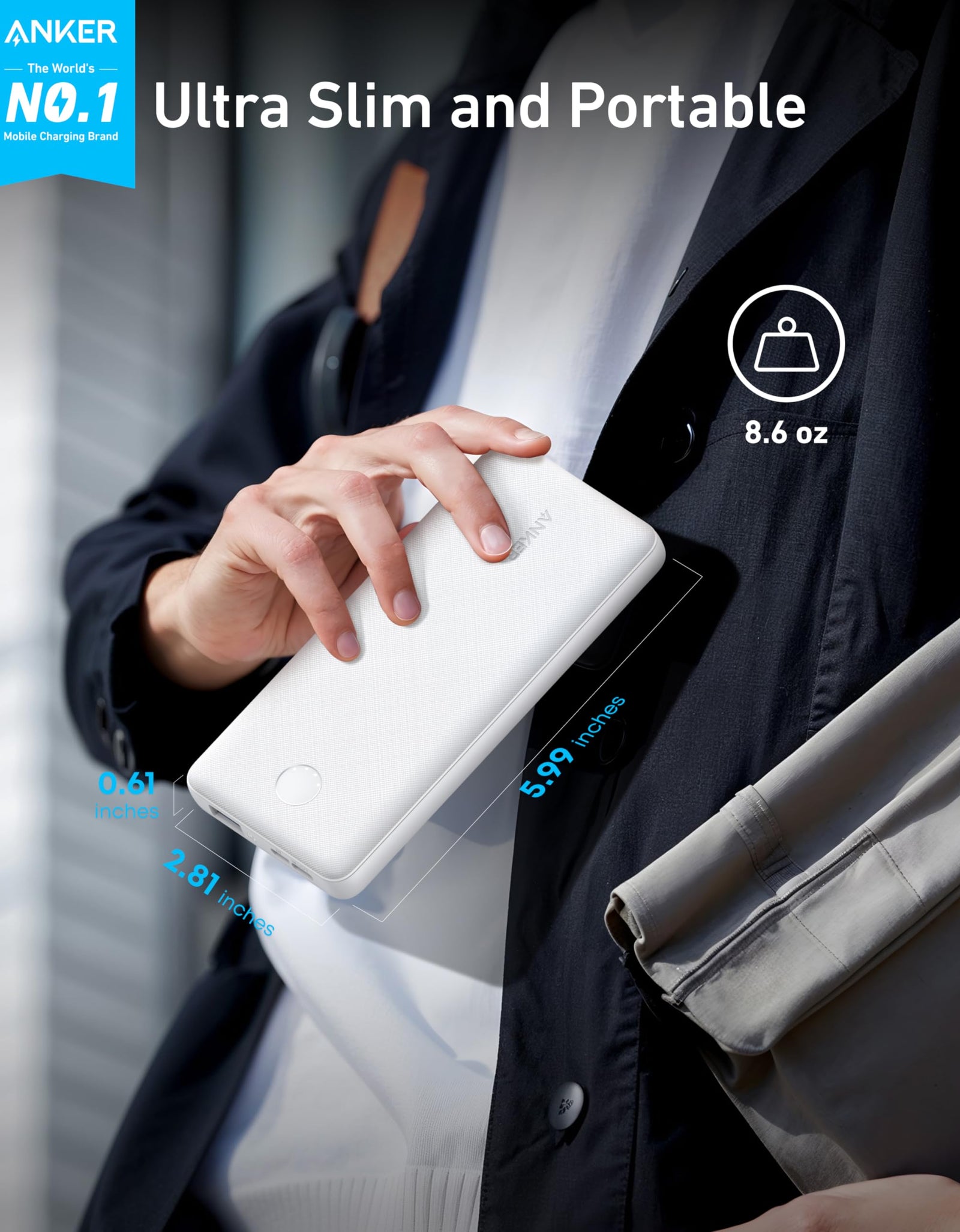 Anker <b>313</b> Power Bank (PowerCore 10K)