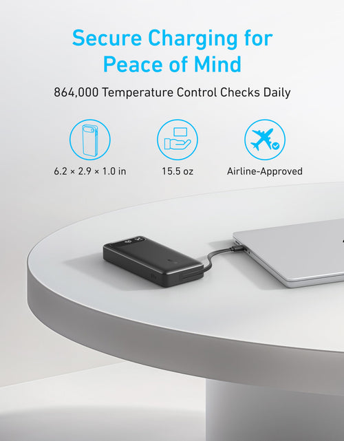 Load image into Gallery viewer, Anker Power Bank (20K, 87W, Built-In USB-C Cable)
