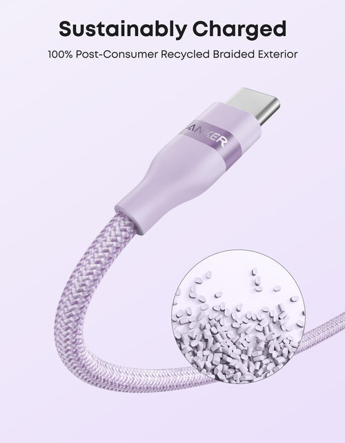 Load image into Gallery viewer, Anker USB-A to USB-C Cable (3 ft/6 ft, Upcycled-Braided)

