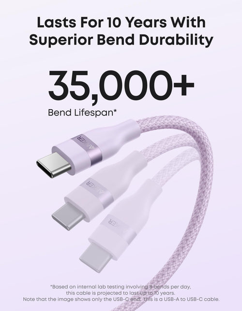 Load image into Gallery viewer, Anker USB-A to USB-C Cable (3 ft/6 ft, Upcycled-Braided)
