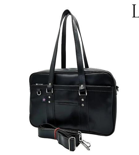 PU Leather Single Shoulder Commuter Bag