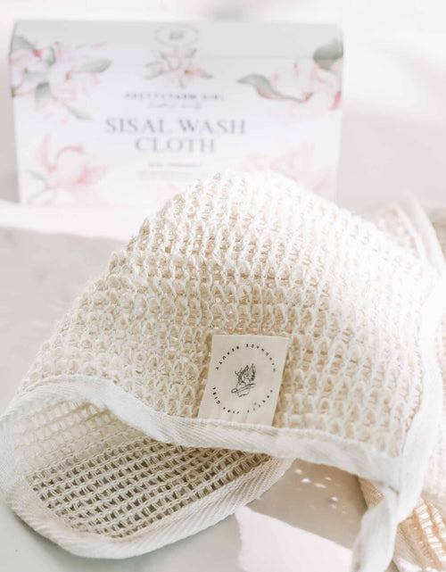 Load image into Gallery viewer, Sisal Exfoliating Wash Cloth
