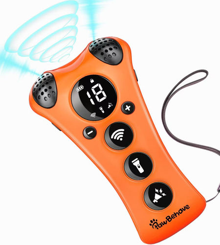 PawBehave Adjustable Ultrasonic Dog Trainer – World's First Variable Frequency Pet Behavior Corrector