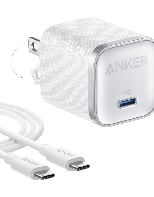 Load image into Gallery viewer, Anker Nano Charger (45W) with USB-C to USB-C Cable
