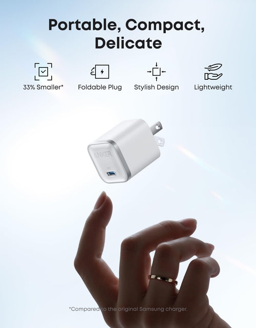 Load image into Gallery viewer, Anker Nano Charger (45W) with USB-C to USB-C Cable
