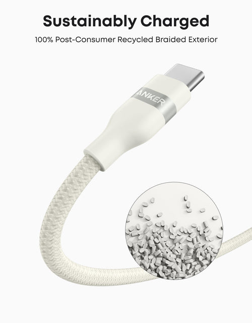 Load image into Gallery viewer, Anker USB-A to USB-C Cable (3 ft/6 ft, Upcycled-Braided)
