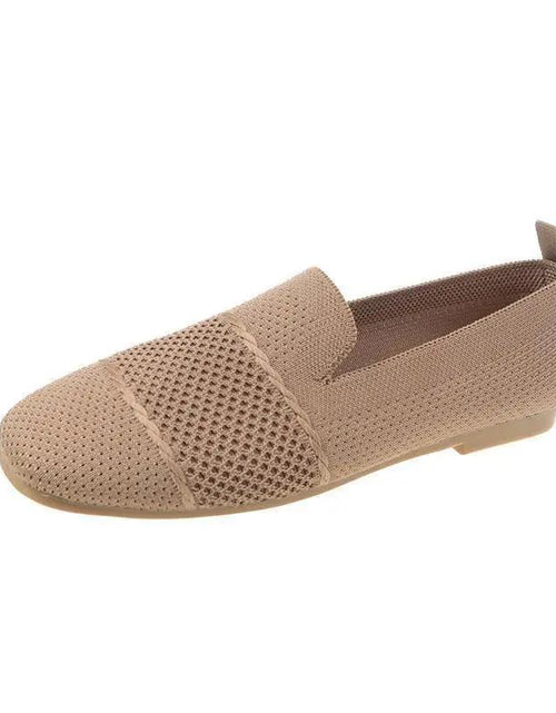 Load image into Gallery viewer, Women's Breathable Flyknit Casual Flat Shoes
