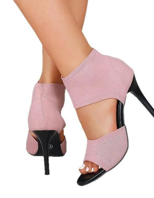 Load image into Gallery viewer, Women’s Fish-Mouth Hollow Fashion Flats
