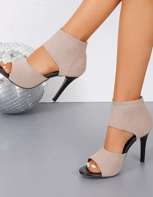 Load image into Gallery viewer, Women’s Fish-Mouth Hollow Fashion Flats
