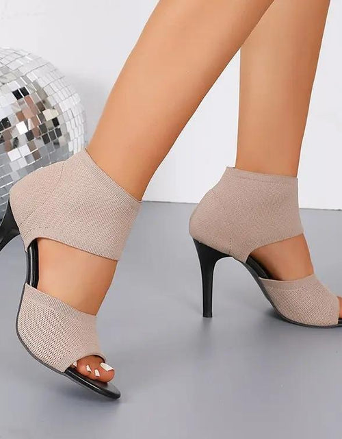 Load image into Gallery viewer, Women’s Fish-Mouth Hollow Fashion Flats
