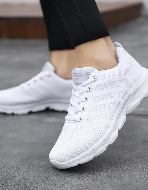 Load image into Gallery viewer, Women’s Mesh Running &amp; Travel Sneakers
