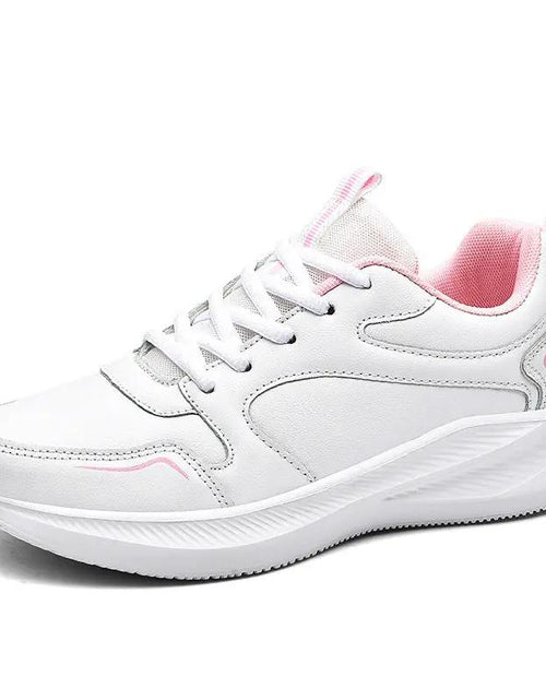 Load image into Gallery viewer, Women’s Waterproof Leather Sneakers
