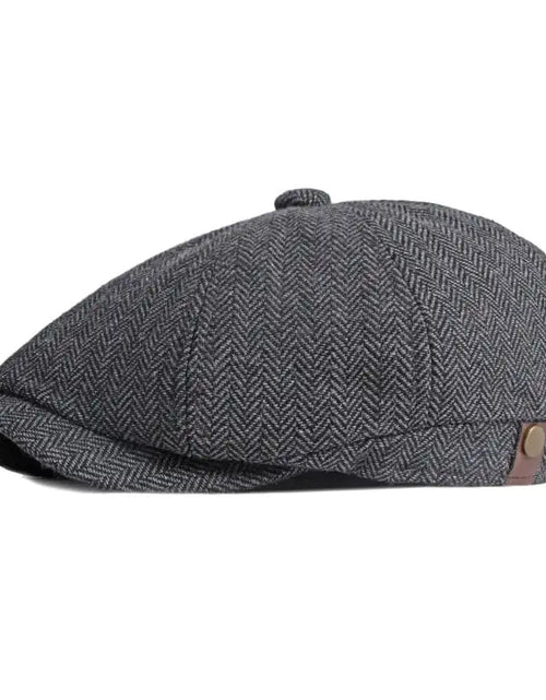 Load image into Gallery viewer, British Retro Octagonal Hat for Men’s Leisure Wear
