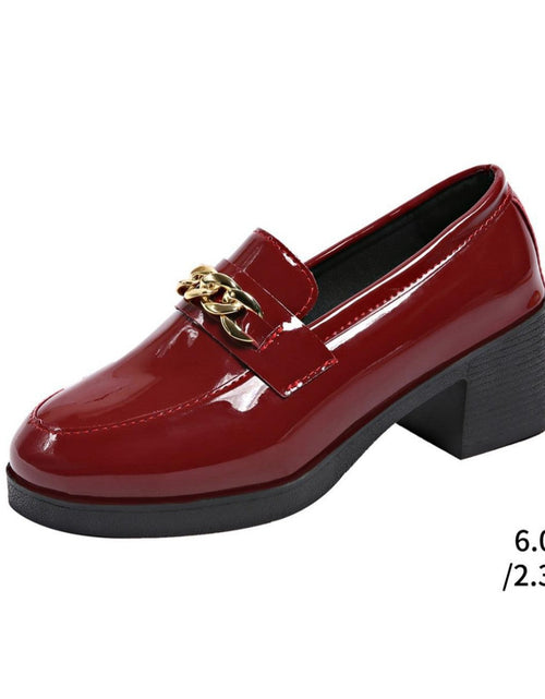 Load image into Gallery viewer, Women's Bowtie Round Toe Low Heel Pumps – Wide Size PU Casual Shoes
