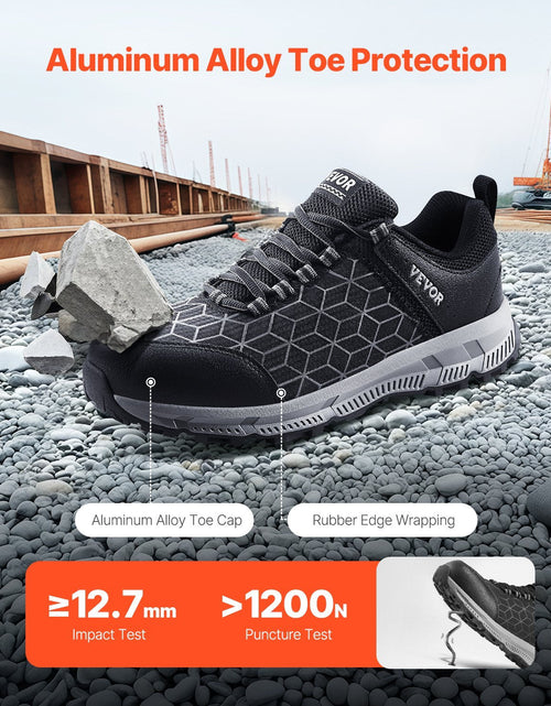 Load image into Gallery viewer, Athletic Steel Toe Safety Sneakers
