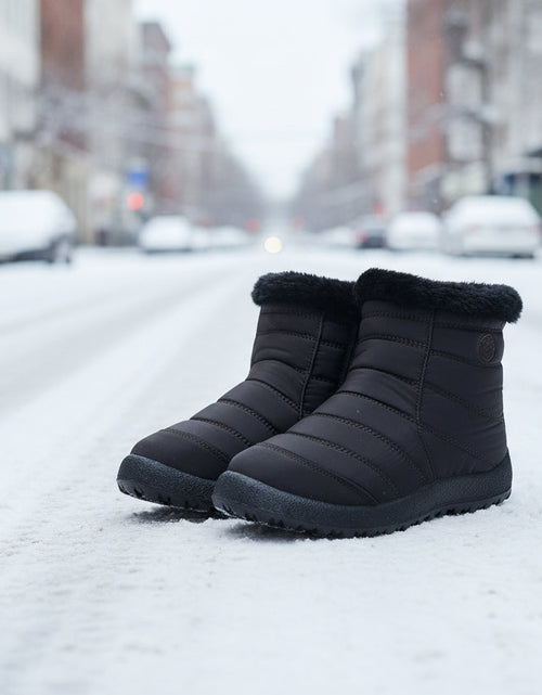 Load image into Gallery viewer, Women’s Thickened Cotton Snow Boots – Waterproof Warm Winter Boots
