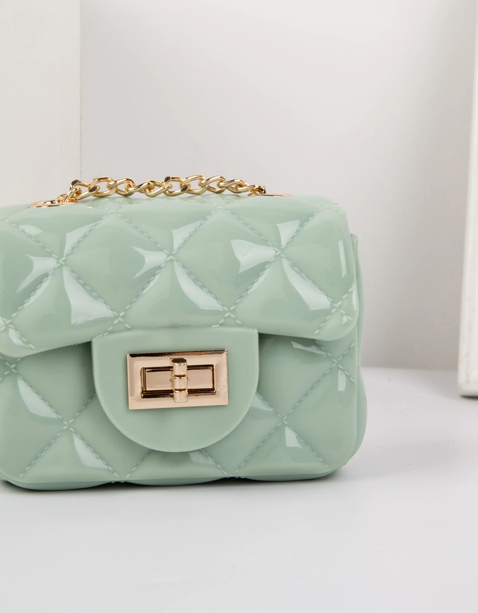 Mini Candy Color Jelly Coin Purse Crossbody Bag